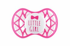 Пустушка симетрична Nuvita NV7085 Air55 Cool 6m+ "LITTLE GIRL" яскраво-рожева