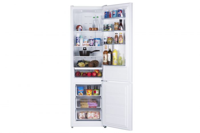 Холодильник з нижн. мороз. камерою ARDESTO DNF-M326W200, 200 см, 2 дв., Холод.відд. - 245л, Мороз. відд. - 76л, A++, NF, Білий