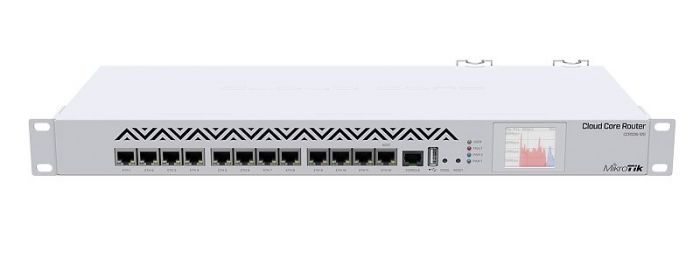 Маршрутизатор MikroTik Cloud Core Router CCR1016-12G