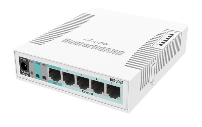 Комутатор MikroTik Cloud Smart Switch RB260GS