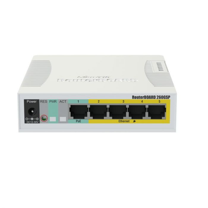 Комутатор MikroTik Cloud Smart Switch RB260GSP