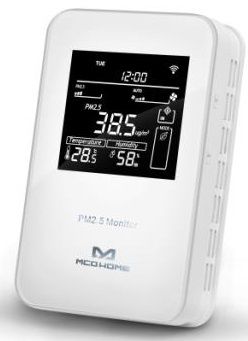 Розумний сенсор 3в1: PM2.5, темп., вол. MCO Home, Z-Wave, 12V DC, білий