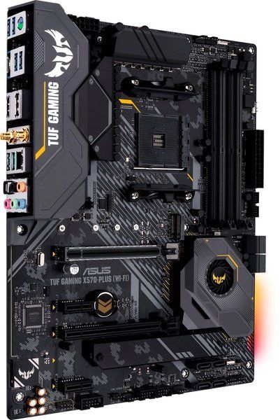 Материнcька плата ASUS TUF_GAM_X570-PLUS_WIFI sAM4 X570 4xDDR4 PCIe 4.0 HDMI-DP Wi-Fi!!!BT ATX