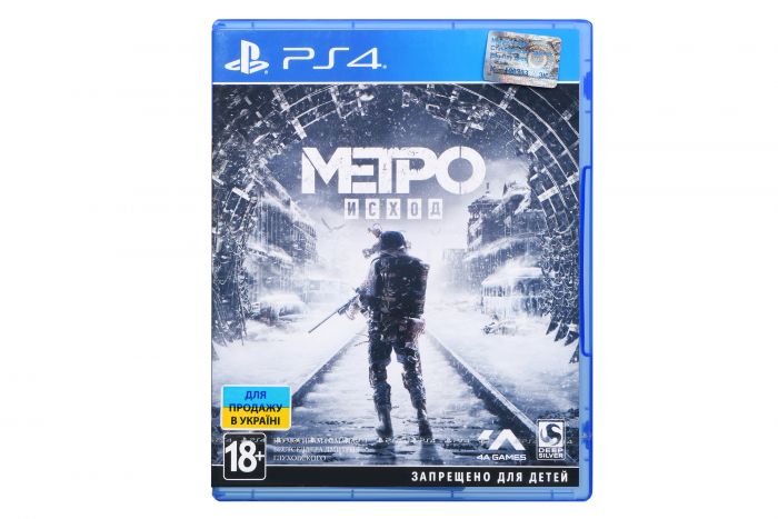 Гра консольна PS4 Metro Exodus Стандартне видання, BD диск