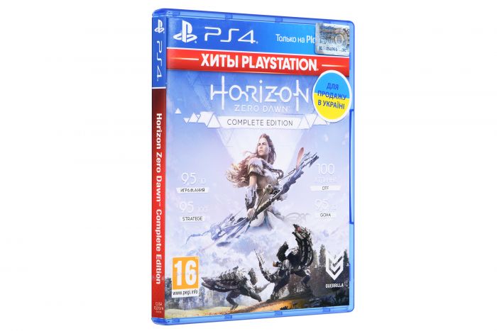 Програмний продукт на BD диску Horizon Zero Dawn. Complete Edition (Хіти PlayStation) [PS4, Russian version] Blu-ray диск