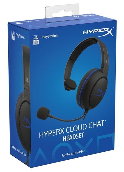 Гарнітура HyperX Cloud Chat для PS4 3.5mm Black