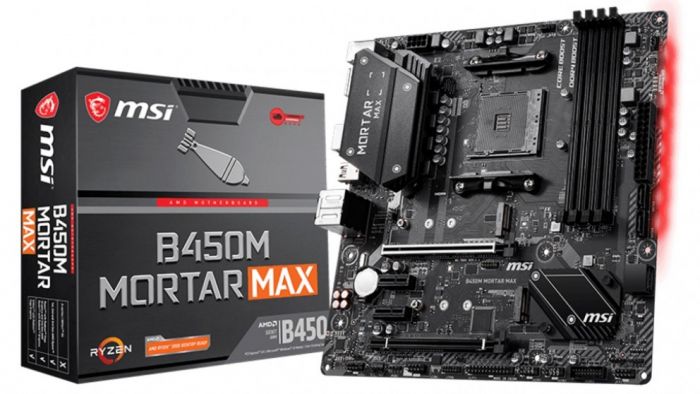 Материнcька плата MSI B450M_MORTAR_MAX sAM4 B450 4xDDR4 DP-HDMI mATX