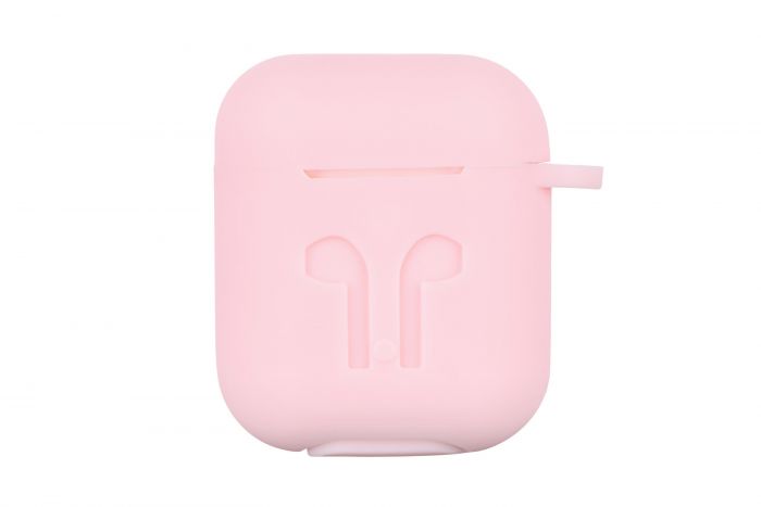 Чохол 2Е для Apple AirPods, Pure Color Silicone Imprint (3.0mm), Light pink