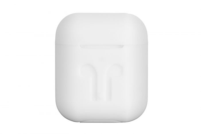 Чохол 2Е для Apple AirPods, Pure Color Silicone Imprint (3.0mm), White