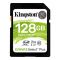 Карта пам'яті Kingston SD 128GB  C10 UHS-I R100MB/s