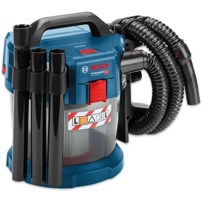 Пилосос Bosch GAS 18V-10 L, акумуляторний, 18В, 4.7 кг SOLO