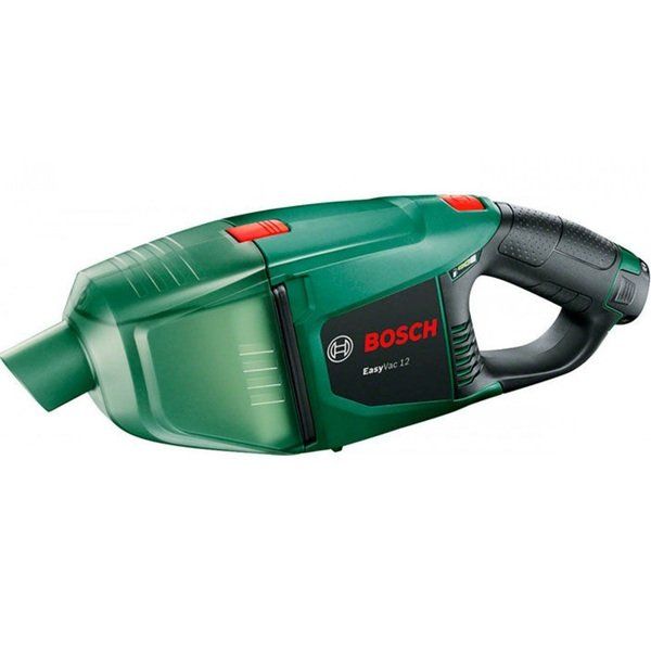 Пилосос Bosch EasyVac 12, акумуляторний, 12*2 .5аг, контейнер 0.38 Л, 1кг