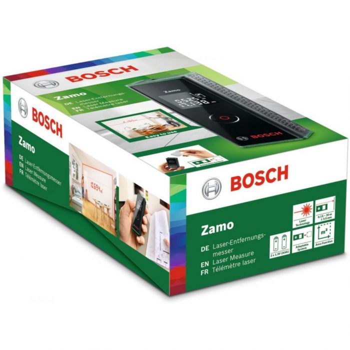 Далекомір лазерний Bosch Zamo ± 3 мм, 0.15 – 20 м