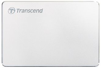 Портативний жорсткий диск Transcend 1TB USB 3.1 Type-C StoreJet 25C3S Silver