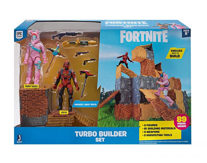 Колекційна фігурка Jazwares Fortnite Turbo Builder Set Rabbit Raider & Vertex S2