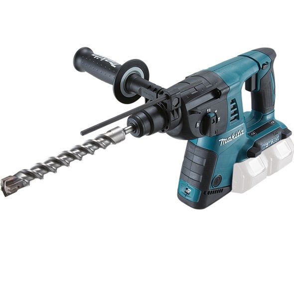 Перфоратор Makita DHR263Z акумуляторний, SDS+, 2.5 Дж, Li-Ion 18+18, SOLO