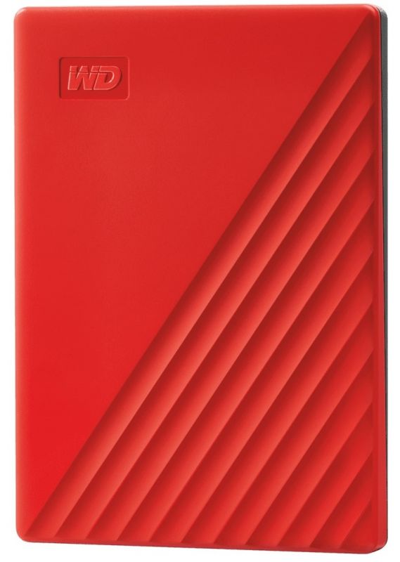 Портативний жорсткий диск WD 4TB USB 3.2 Gen 1 My Passport Red