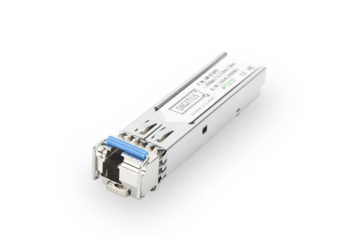 Модуль DIGITUS SFP 1.25 Gbps, SM 20km, LC Simplex, 1000Base-LX, Tx1310nm/Rx1550nm