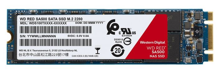 Накопичувач SSD WD M.2  500GB SATA Red