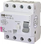 Реле диференційне (ПЗВ) ETI EFI-4 16/0,1 тип AC (10kA)