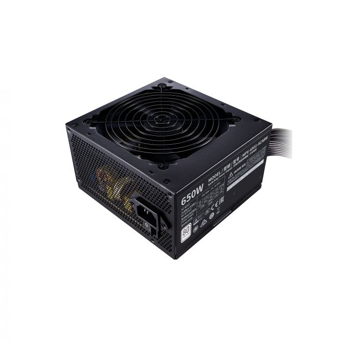 Блок живлення Cooler Master MWE White V2 650W,12cm fan,a/PFC,24+8+8,3xPeripheral,6xSATA,4xPCIe