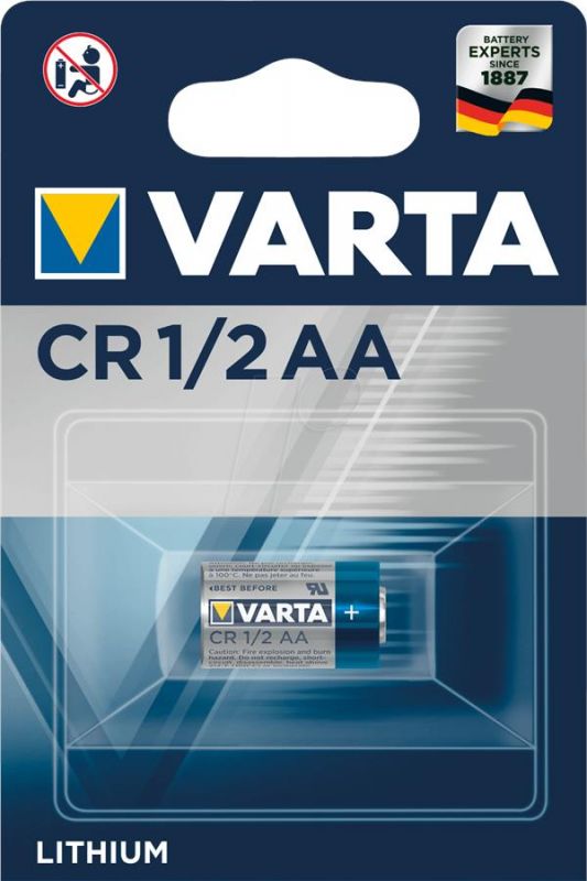 Батарейка VARTA CR 1/2AA BLI 1 LITHIUM
