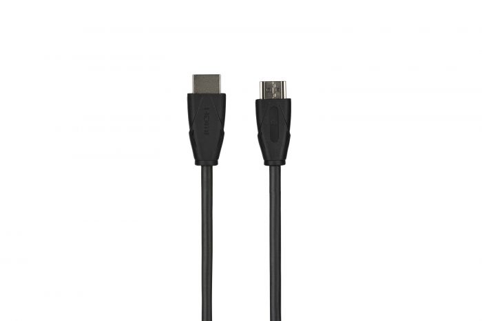 Кабель 2Е HDMI 2.0 (AM/AM), Molding Type, black, 2m