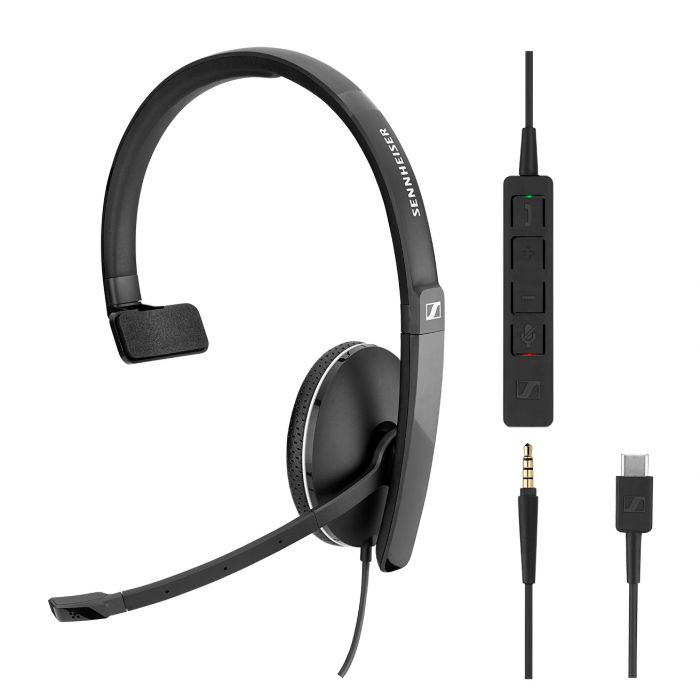 Гарнітура Sennheiser SC 135 USB-C / 3.5mm Mono