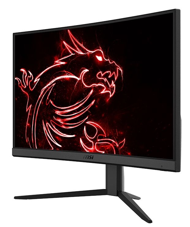 Монітор LCD 23.6" MSI Optix G24C4, 2xHDMI, DP, Audio, VA, 144Hz, 1ms, CURVED, FreeSync