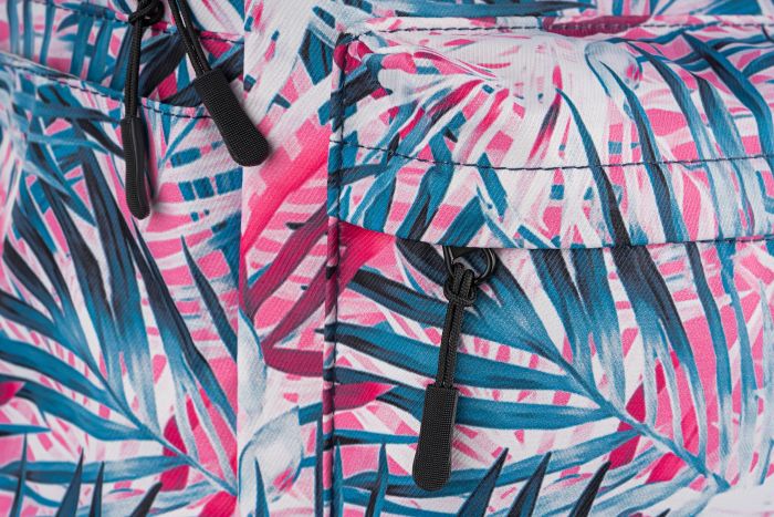 Рюкзак 2Е, TeensPack Palms, рожевий