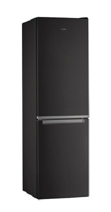 Холодильник з нижн. мороз. камерою Whirlpool W7811IK, 189х66х60см, 2 дв., Х- 234л, М- 104л, A+, NF, Чорний