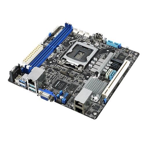 Материнська плата серверна ASUS P11C-I s1151 C242, 2xDDR4, Dual Intel® Gigabit Ethernet mITX