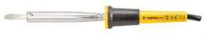 Паяльник електричний TOPEX, 100Вт, 300°C, матеріал паяльника нікельована мідь Паяльник електричний TOPEX, 100Вт, 300°C, матеріал паяльника нікельована мідь