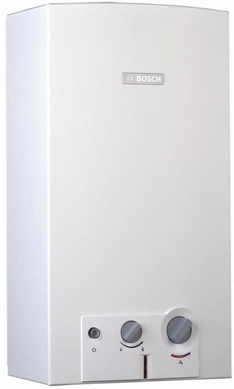 Газова колонка Bosch Therm 4000 O WR 15-2 B, 15 л/хв., 26,2 кВт, рег. потужн., розпал від батарейок