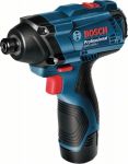 Гайковерт ударний Bosch GDR 120-LI, 12V, 100 Нм, М4-М12 Гайковерт ударний Bosch GDR 120-LI, 12V, 100 Нм, М4-М12