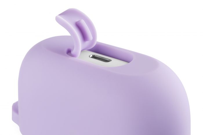 Чохол 2Е для Apple AirPods Pro, Pure Color Silicone (2.5mm) , Light purple