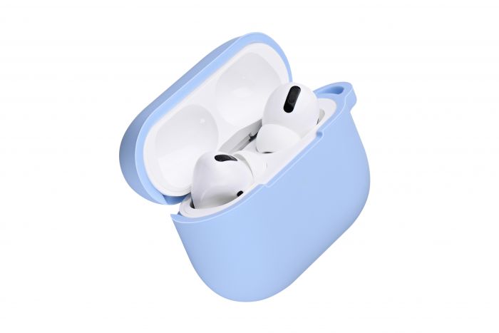 Чохол 2Е для Apple AirPods Pro, Pure Color Silicone (2.5mm) , Sky blue