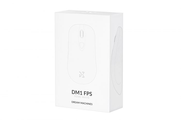 Ігрова миша Dream Machines DM1 FPS USB Pearl White