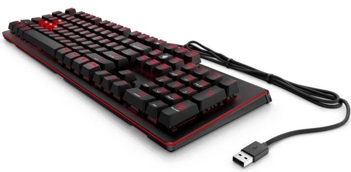 Клавіатура ігрова HP Omen Encoder CHERRY MX USB Brown