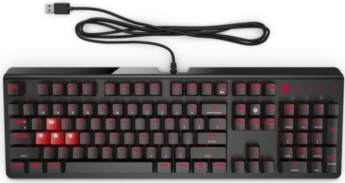 Клавіатура ігрова HP Omen Encoder CHERRY MX USB Brown