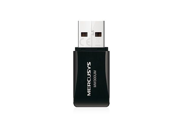 WiFi-адаптер MERCUSYS MW300UM N300 USB2.0 mini