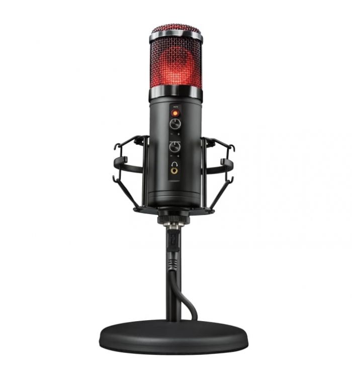 МІкрофон для ПК Trust GXT 256 Exxo USB Streaming Microphone Black