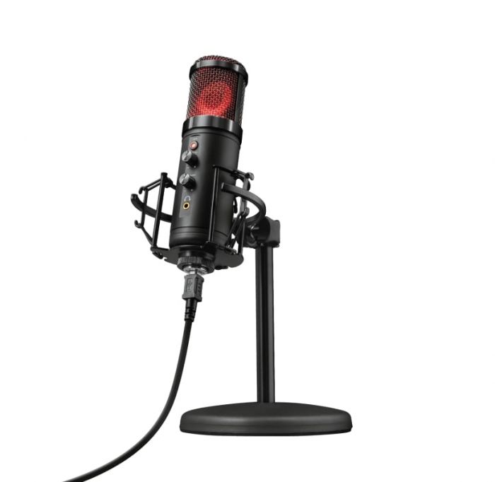 МІкрофон для ПК Trust GXT 256 Exxo USB Streaming Microphone Black