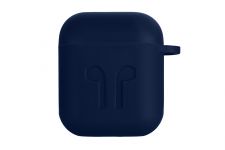 Чохол 2Е для Apple AirPods, Pure Color Silicone Imprint (1.5mm), Navy