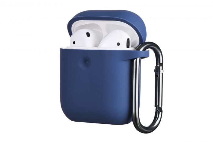 Чохол 2Е для Apple AirPods, Pure Color Silicone (3.0mm) , Navy