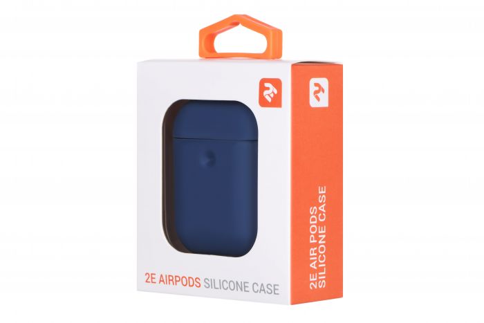 Чохол 2Е для Apple AirPods, Pure Color Silicone (3.0mm) , Navy