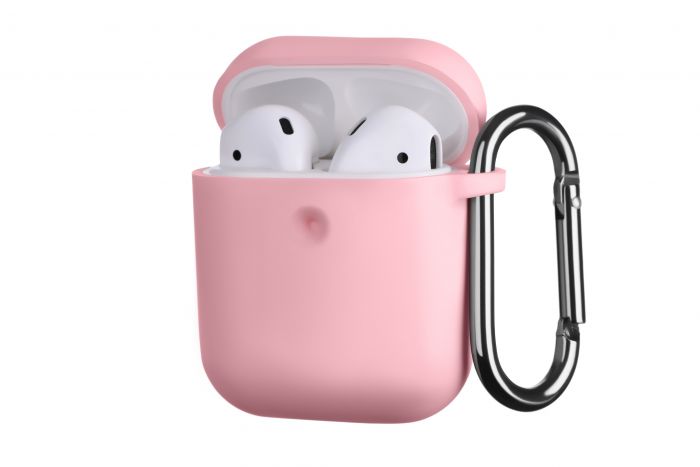 Чохол 2Е для Apple AirPods, Pure Color Silicone (3.0mm) , Light pink