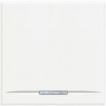 Bticino Axolute традиційний вимикач 1Р 16 А 250 В ~ - 2 модуля, колір білий