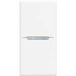 Bticino Axolute Перем. проміжний 1Р 16 А 250 В ~ 1 мод, гвинтові клеми, AXIAL, колір білий