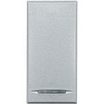 Bticino Axolute Перемикач проміжний 1Р 16 А 250 В ~ колір алюміній